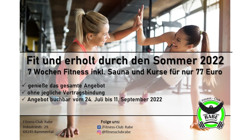 Sommer 2022 Angebot